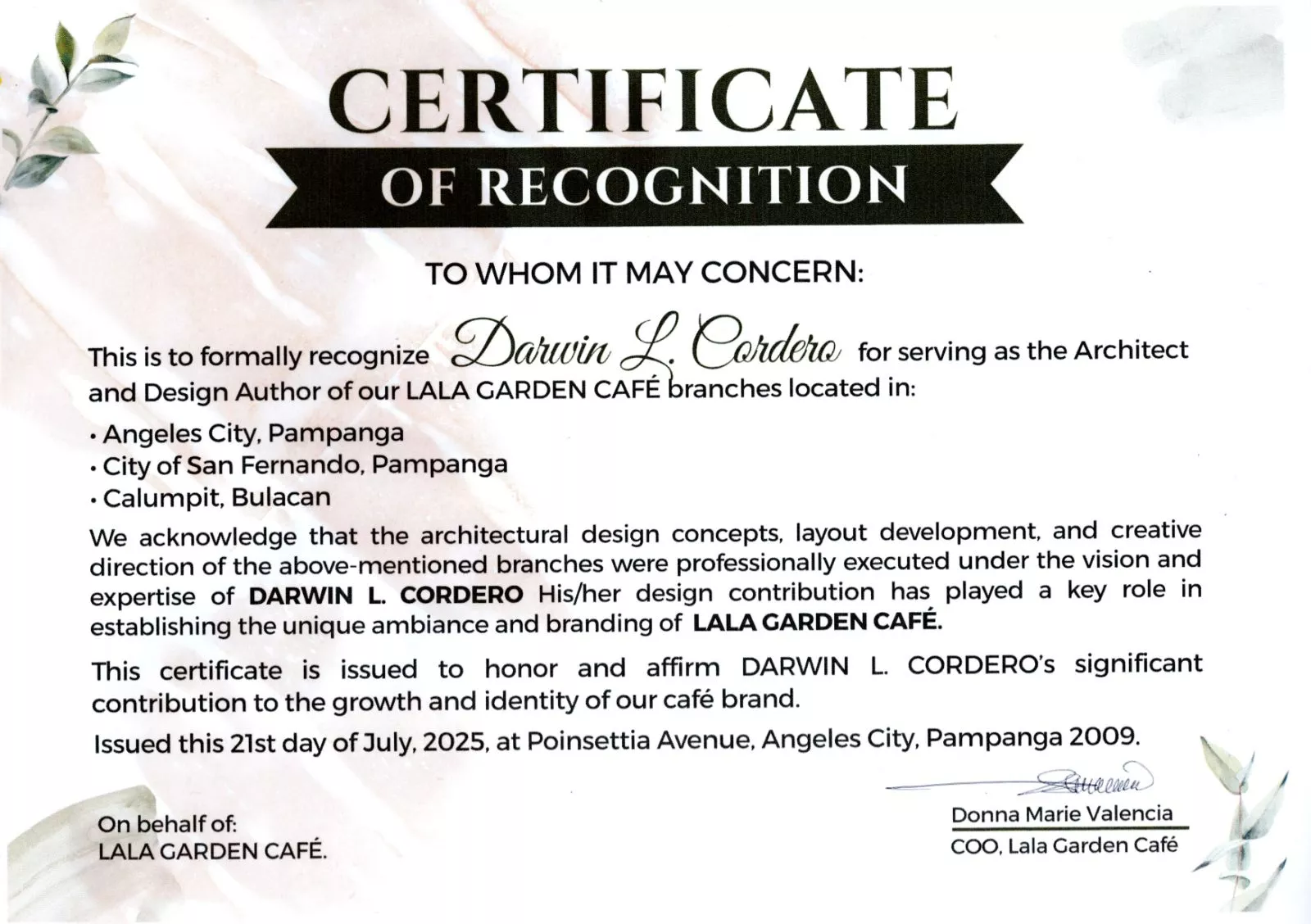 lala garden architect